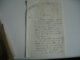 Commune Valmy Lettre Du Maire Appel Travaux  Transformation Gue En Reservoir 1934 - Documents Historiques