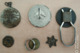 Lot 6 Items - Israel IDF Air Force & Civilian Keychains And Broken Pins Judaica - Aviation