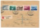 SUISSE - Enveloppe Rec. Depuis Berne - Affranchissement Série Pro Patria 1955 - Lettres & Documents
