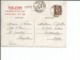 Tunisie France, Entier Postal Pétain 80c + Par Avion 2fr30, Ferryville Tunisie - Lambersart FR (23.6.42) Endommagée Plis - Standard Postcards & Stamped On Demand (before 1995)