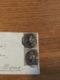 Enveloppe 1857 Bxl Pour Mons - 1849-1865 Medallions (Other)