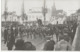 MELUN - CARTE-PHOTO - Castatrophe Du 4 Novembre 1913 -  Obsèques Des Victimes  Cortège Sur Le Pont De Lattre De Tassigny - Melun