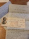 Lettre Courtrai Pour Esquermes +dc Rouge Bel Lille + Verso Ambulant Mouscron - 1849-1865 Medaillen (Sonstige)