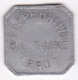 64. Pyrénées Atlantiques. Coopérative Militaire Pau. 25 Centimes , En Aluminium - Monétaires / De Nécessité