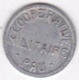 64. Pyrénées Atlantiques. Coopérative Militaire Pau. 55 Centimes , En Aluminium - Monetary / Of Necessity