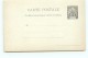 Entier  Carte Postale Groupe 10 Cent. Neuve - Lettres & Documents