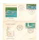 POLYNÉSIE FRANÇAISE LOT ENVELOPPES ANNÉES 1966/73 - Postal Stationery