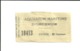 Ticket Ancien. Aquarium Maritime D'OSTENDE (Belgique). Voir Description - Tickets - Vouchers