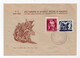 YUGOSLAVIA, FDC, 11.10.1951, COMMEMORATIVE ISSUE: 10 YEAR ANNIVERSARY OF UPRISING IN MACEDONIA - FDC