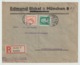 Germany - 1928 - Rare - Vintage Registered Cover To SWITZERLAND - Air Mail - Briefe U. Dokumente