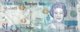 CAYMAN ISLANDS $1 BLUE WOMAN QEII FRONT ROCK BACK ND(2000s) F+ P.? READ DESCRIPTION !! - Kaaimaneilanden