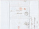 Inde Française India 'BUREAU DE PONDICHERY' Lettre LAC 1861 PD 'COLONIES FRA. V. SUEZ' En Rouge Pour Marseille (s13) - 1801-1848: Precursors XIX