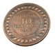 10 Centimes - Tunisie - Bronze - 1916 A - TB + - Tunisia