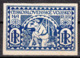 Czechoslovak Legion In Russia 1919 Irkutsk Issue Unissued Essay Observing Soldier In Siberia In Blue (t48) - Légion En Sibérie