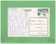 1990 EIRE CONNEMARA AIR MAIL POSTCARD WITH 1 STAMP TO ITALY - Storia Postale