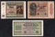 ALLEMAGNE: Bon Lot De 10 Billets. Date: 1910/1922 - Collections