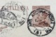 AMBULANTE ANCONA - ROMA 126  (A) 1/2/26 SU CARTOLINA POSTALE DA ROMA A FANO - Storia Postale