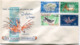 NOUVELLES-HEBRIDES ENVELOPPE 1er JOUR DES N°219/222 SERIE COURANTE OBLITERATION VILA 16 AU 1965 - FDC