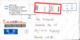 P. R. Of China Registered Cover Sent To Denmark 16-5-2004 All Stamps On The Backside Of The Cover - Lettres & Documents