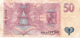 Czech Republic 50 Korun 1997 F-VF P-17 "free Shipping Via Regular Air Mail (buyer Risk)" - Tschechien