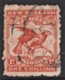 New Zealand 1908 Kea & Kaka Birds 1s Orange-Red Used  SG 385 - - Used Stamps