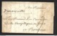 Bches Du Rhone-Lettre (De Alger) Avec Marque Manuscrite De Marseille Lenain N°1-1700-Pour Bordeaux - ....-1700: Précurseurs