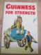 Guinness Beer For Strenghth Bier Reclame 1957 21 Op 30 Cm Met Taxzegel - Signs