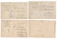 MILITARIA - Lot De 16 Cartes Photos Prises Dans Des Camps De Prisonniers Français - War 1914-18