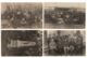 Delcampe - MILITARIA - Lot De 16 Cartes Photos Prises Dans Des Camps De Prisonniers Français - War 1914-18