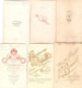 Lot Of 11 Italian Cdv, Montabone Fabre & Bernieri (Torino), Schemboche, Burnel (Bellinzona), Ruggeri (Brigue), 1860-1890 - Antiche (ante 1900)