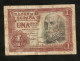 SPAIN - BANCO De ESPANA - 1 PESETA (1953) H. De SANTA CRUZ - 1-2 Pesetas