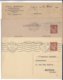 IRIS - 1941 - 3 CP ENTIER TEINTES DIFF. Avec REPIQUAGE "QUANTIN" De PARIS => CHARENTON - Cartes Postales Repiquages (avant 1995)