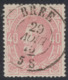 émission 1869 - N°34 Obl Double Cercle "Brée". Superbe - 1869-1883 Leopold II.