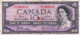 CANADA 10 DOLLARS 1954 VG-F P-79b "free Shipping Via Registered Air Mail" - Canada