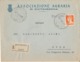 CIVITAVECCHIA / ROMA 26-2-1940 RACCOMANDATA IMPERIALE LIRE 1,75 - Storia Postale