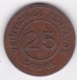 Guatemala 25 Centavos 1915. Provisional Coinage KM# 231 - Guatemala