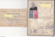 Archive Officier Administration Marine Régime Vichy Pétain Ministère Marine Déc 1944 Carte D'identité Laissez Passer ... - 1939-45