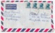 1977 YUGOSLAVIA, CROATIA, DRENOVCI TO NEW YORK, USA, TITO , 4 STAMPS - Lettres & Documents