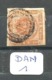 DAN YT 4 En Obl RR 1 Belle Marge, 3 Marges Exceptionnelles, 2 Voisins - Used Stamps