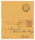 DA PONTOGLIO A BRESCIA - 11.1.1912. - Entero Postal