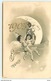 N°12643 - Bonne Année 1905 - Anges Près D'une Lune - Anno Nuovo