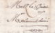 Delcampe - 1773 - Marque Postale METZ, Moselle Sur Lettre Pliée Avec Correspondance Vers Nancy, Meurthe Et Moselle - 1701-1800: Precursors XVIII