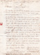 Delcampe - 1773 - Marque Postale METZ, Moselle Sur Lettre Pliée Avec Correspondance Vers Nancy, Meurthe Et Moselle - 1701-1800: Precursori XVIII