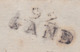 1806 - Marque Postale 92 GAND, Belgique, Occup Française Sur Lettre Avec Correspondance Vers Bordeaux, France - 1794-1814 (Periodo Francese)