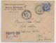 1944 ! - ARC DE TRIOMPHE - ENVELOPPE RECOMMANDEE De PARIS => PAU - 1944-45 Arco Del Triunfo
