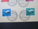 BRD 1955 Flugdienstbeginn Der Lufthansa Sonderstempel Wahn (Rheinl) Flughafen Aufnahme Des Europaverkehrs - Briefe U. Dokumente