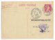 1958 - CARTE ENTIER TYPE MULLER Avec REPIQUAGE AVENIR PUBLICITE - 135X98 Mm De ST ST PRIEST LA PRUGNE (LOIRE) - Overprinter Postcards (before 1995)