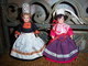 Lot De 2 POUPEES REGION BRETAGNE FOLKLORIQUE BIGOUDENE PLOUGASTEL LE MINOR ? - Dolls