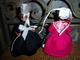 Lot De 2 POUPEES REGION BRETAGNE FOLKLORIQUE BIGOUDENE PLOUGASTEL LE MINOR ? - Dolls