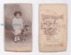 Photo Cdv D'une Fillette Et Son Cheval De Bois, Photographe Henri Verdeau, Moulins, Enfant, Jouet - Anonymous Persons